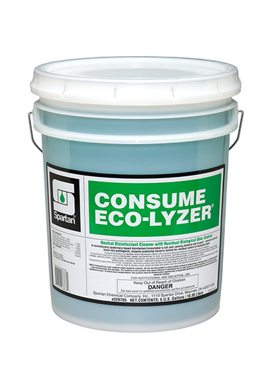 Consume Eco-Lyzer® Floral Cleaner & Deodorizer 5 GAL Neutral Concentrate Quat 1/Pail