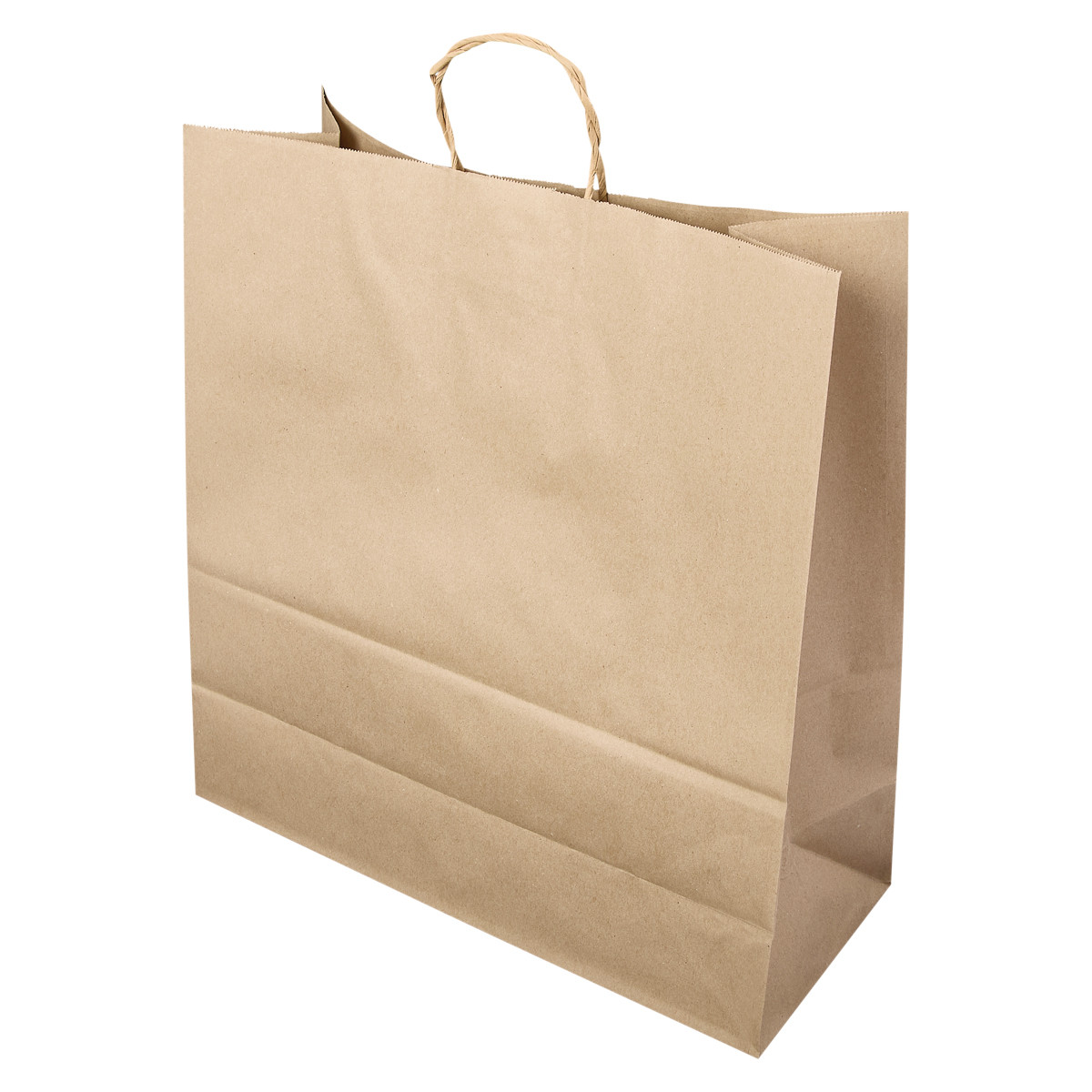 Victoria Bay Shopper Bag 18X7.5X20 IN Paper Kraft Gusset 200/Case