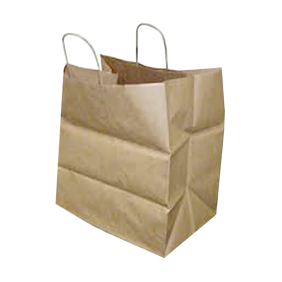 Victoria Bay Shopper Bag 14X8X14 IN Paper Kraft Gusset 200/Case