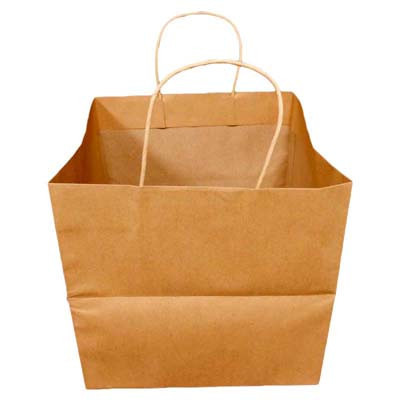 Victoria Bay Bag 12X10X12 IN Paper Kraft With Rope Handle Closure 250/Case