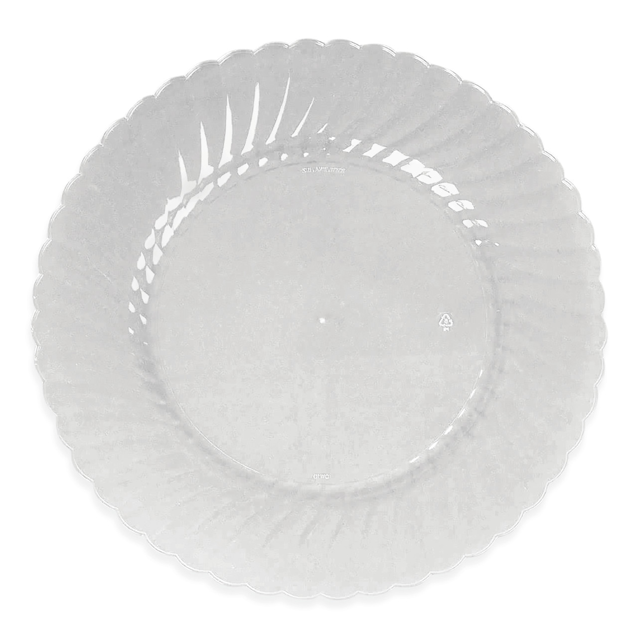 Dynasty Plate 10.25 IN PS Clear 180/Case