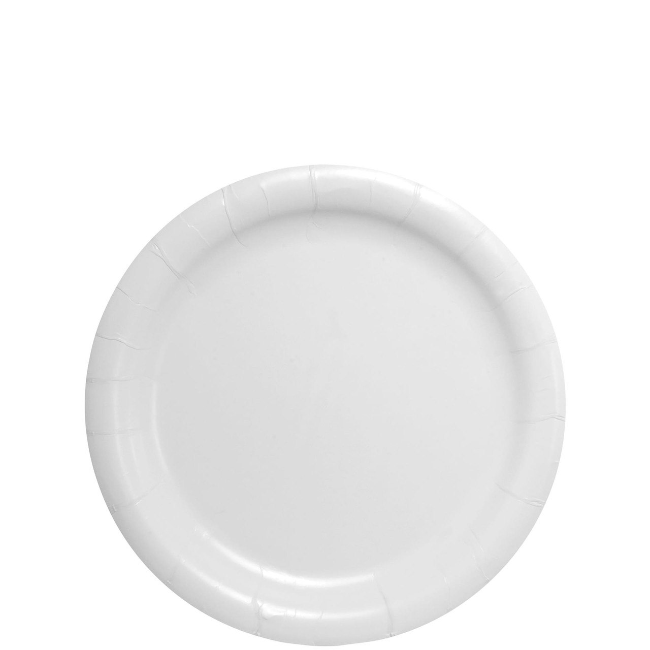 Solo® Plate 9X0.642 IN Coated Paper White Round Heavy Duty Freezer Safe 125 Count/Pack 4 Packs/Case 500 Count/Case