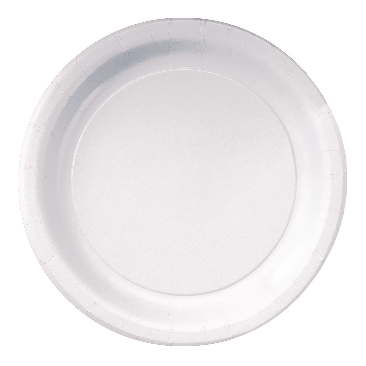 Plate 9 IN Coated Paper White Medium Weight 500/Case