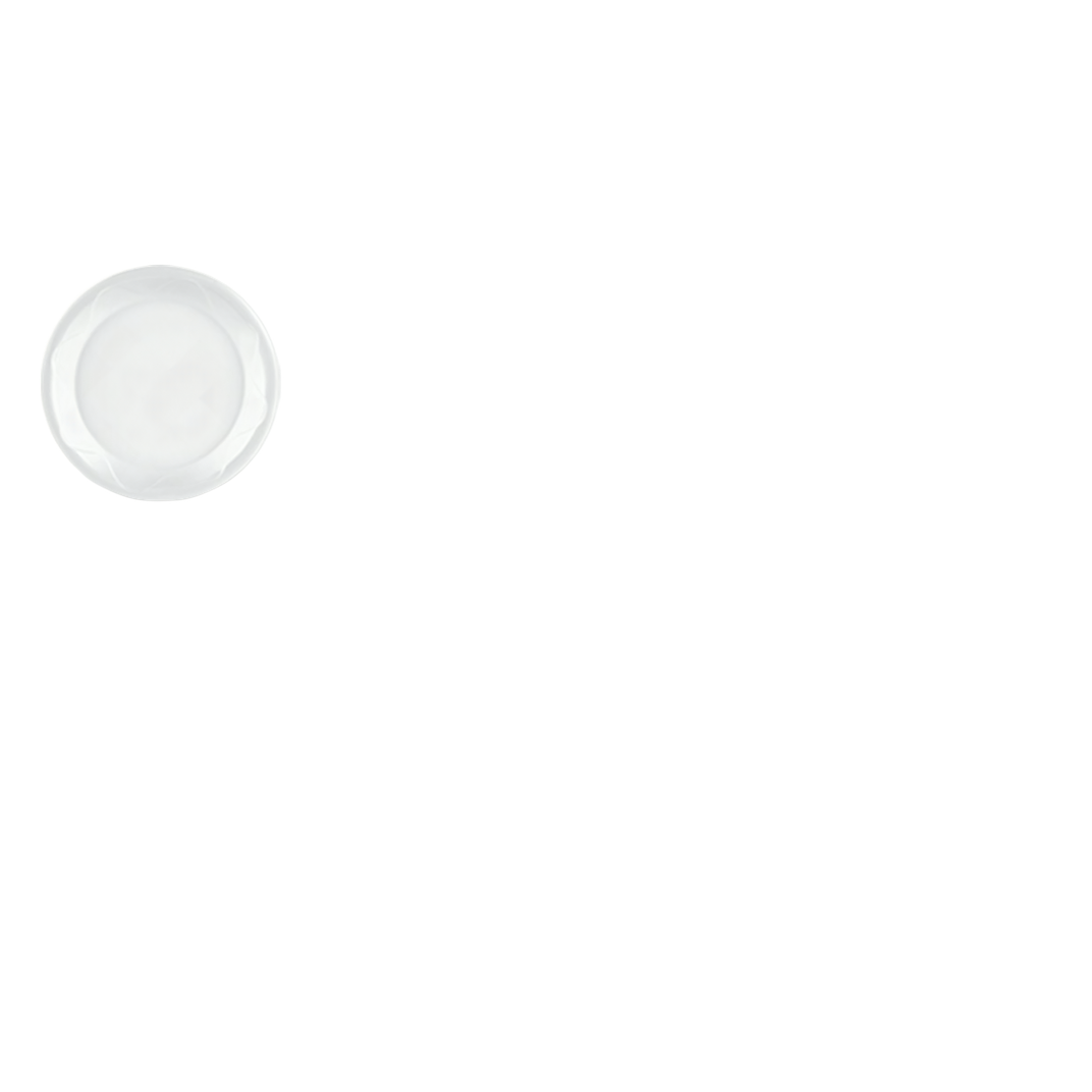 Plate 8.875 IN Polystyrene Foam White Round 500/Case