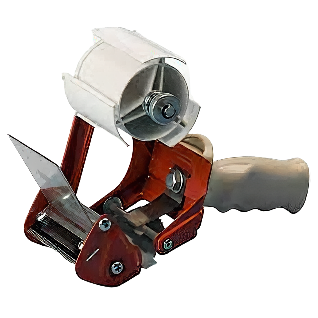 Tape Gun Steel Heavy Duty Dispenser Handheld Adjustable Brake 20 Count/Case