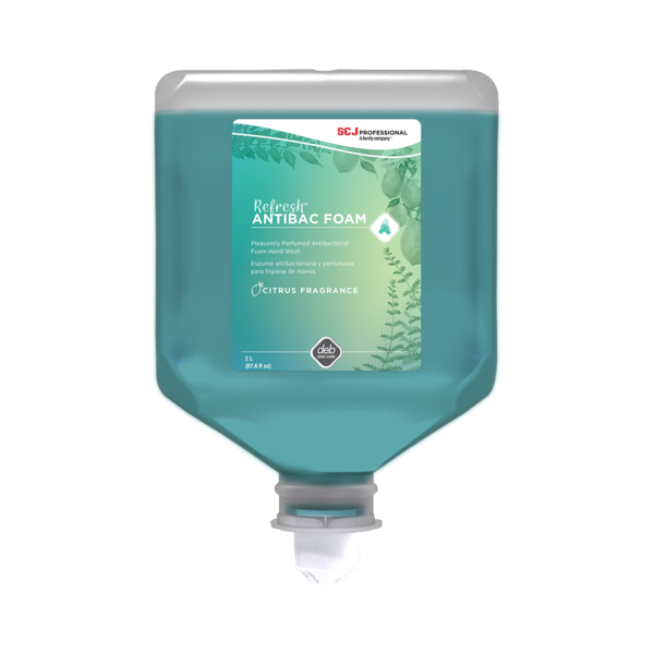 Refresh Hand Soap Foam 2 L Citrus Scent Antibacterial 4/Case