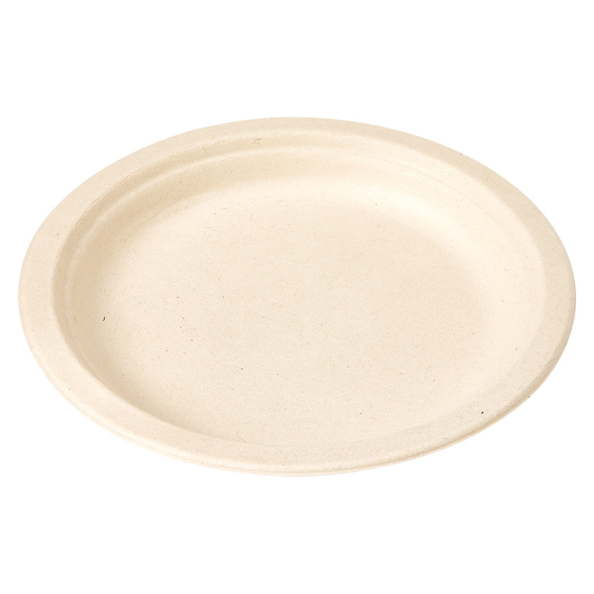 Victoria Bay Plate 7 IN Plant Fiber Brown Round 1000/Case