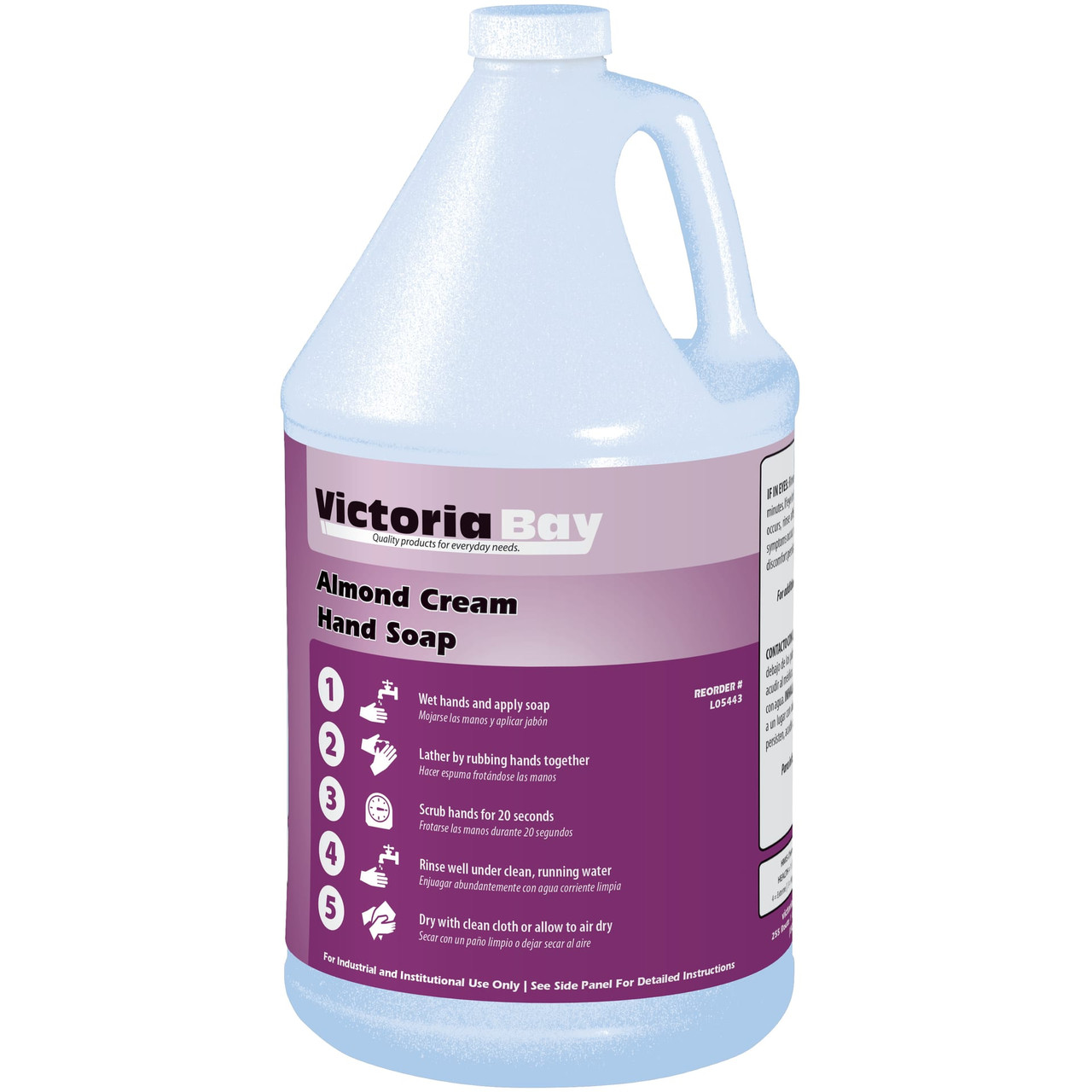 Victoria Bay Almond Cream Liquid Hand Soap 1 GAL 4/Case