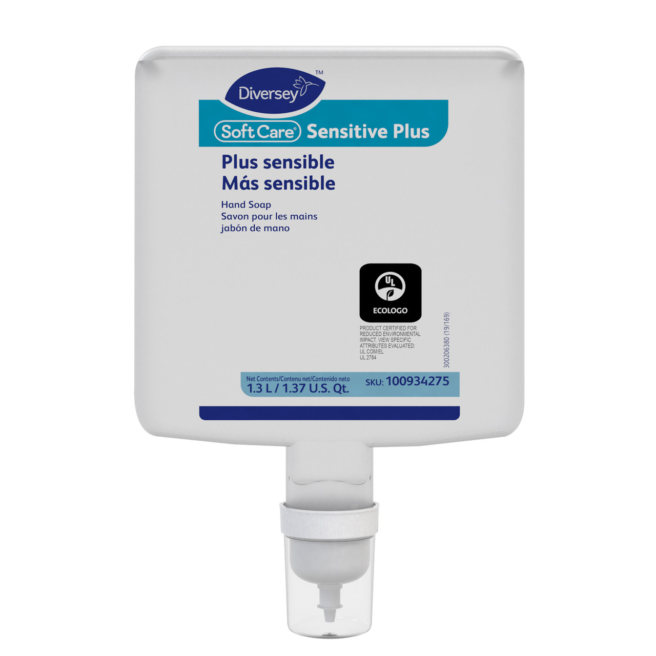 Soft Care® Sensitive Plus Hand Soap Liquid 1.3 L Colorless 6/Case