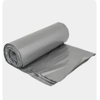 Victoria Bay Can Liner 38X56 IN 55 GAL Silver 1.7MIL Opaque 10 Count/Roll 5 Rolls/Case