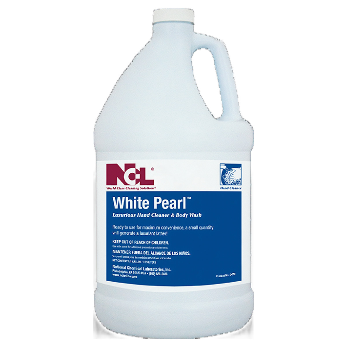 White Pearl Hand Soap Liquid 1 GAL White 4/Case