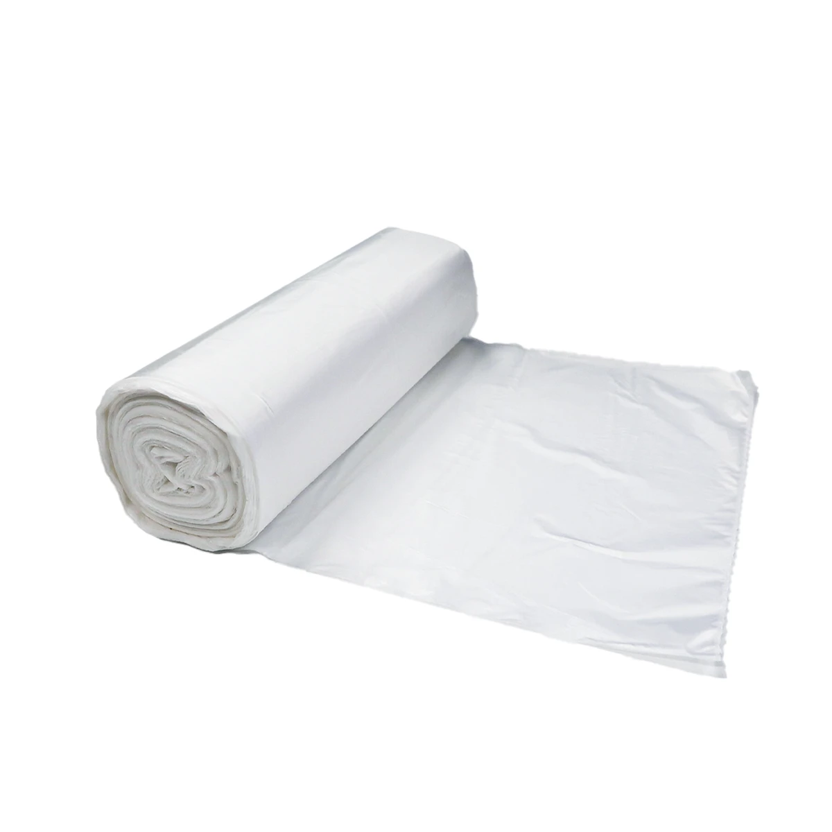 Victoria Bay Can Liner 43X48 IN 56 GAL Clear 16MIC 25 Count/Roll 8 Rolls/Case