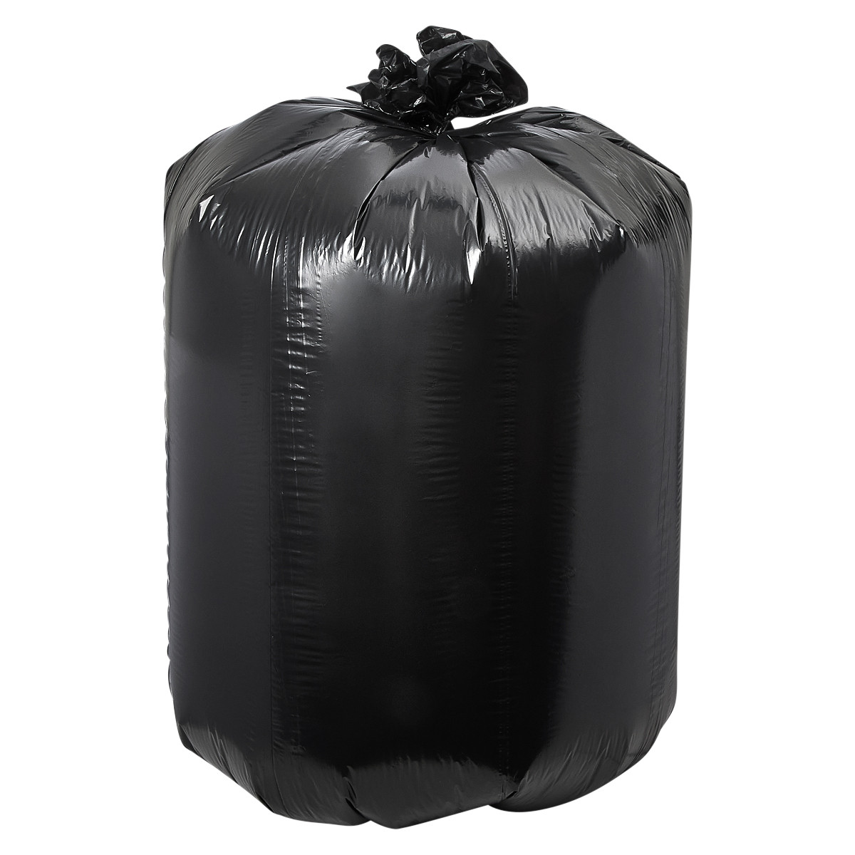 Victoria Bay Can Liner 36X58 IN 55-60 GAL Black 0.90MIL Roll 10 Count/Roll 10 Rolls/Case