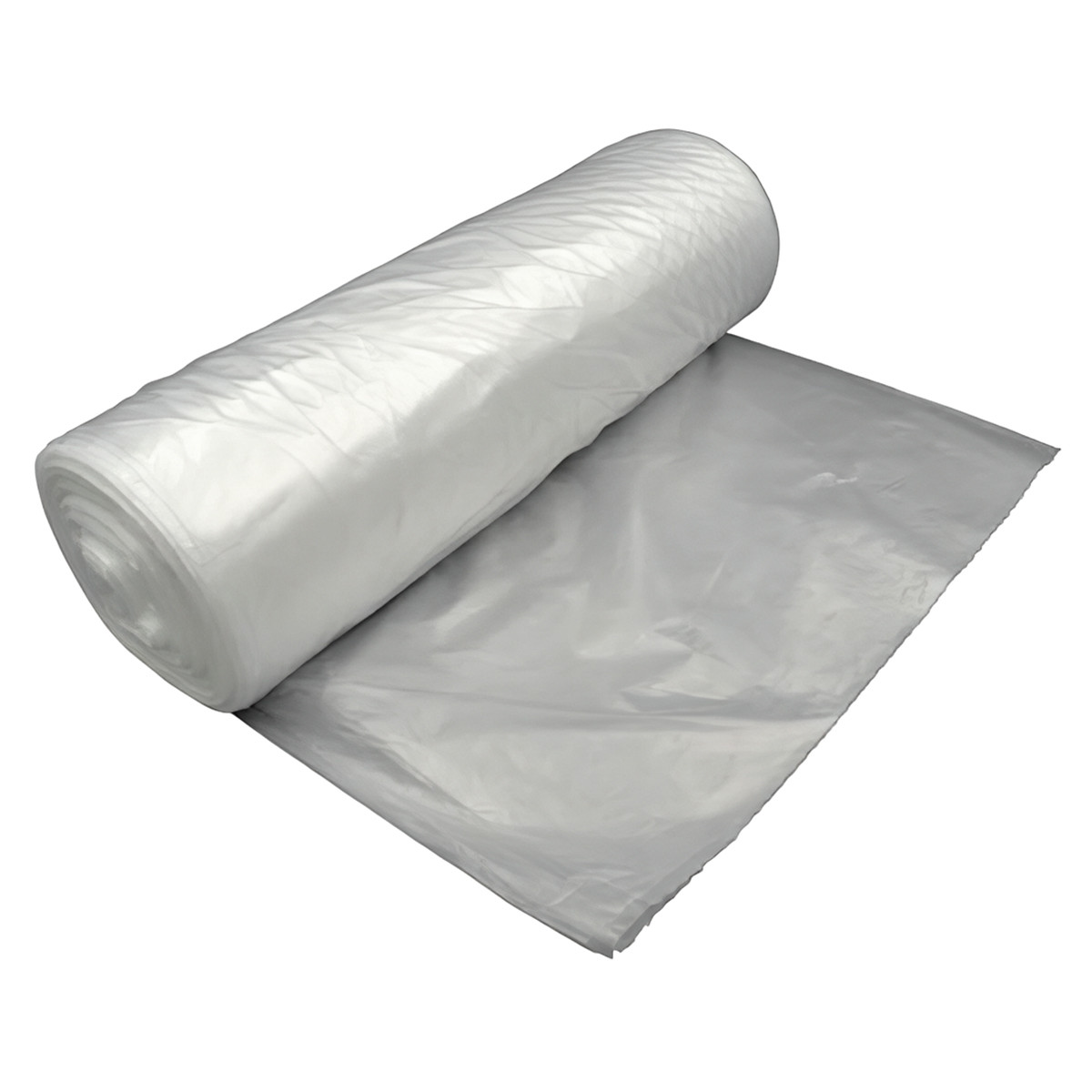 Victoria Bay Can Liner 20X22 IN Clear HDPE 6MIC Flat Pack 2000/Case