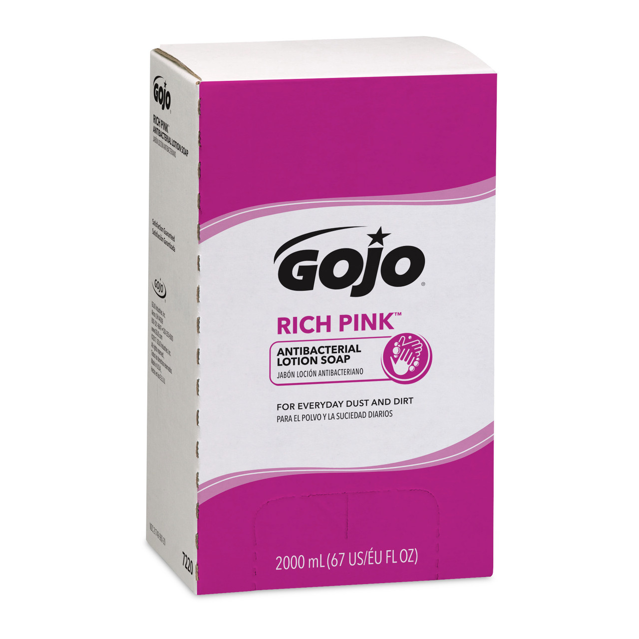 GOJO® Hand Soap Liquid 2000 mL 3.63X5.13X8.75 IN Floral Balsam Pink Antibacterial For PRO TDX 2000 4/Case