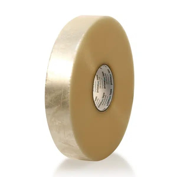 Primetac™ Tape 3IN X110YD Clear BOPP 2.4MIL Premium Hot Melt 24 Rolls/Case