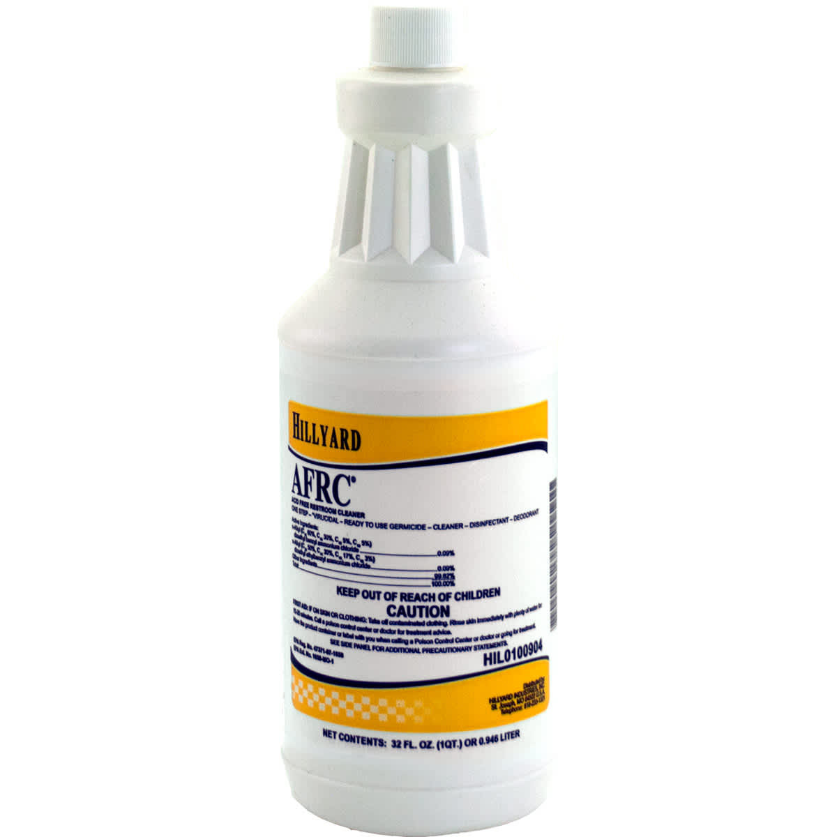 Quick and Clean AFRC® Floral Toilet Bowl Cleaner Restroom Cleaner 32 OZ RTU Liquid Non-Acid 12/Case
