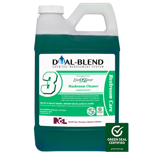 Earth Sense® Restroom Cleaner 5X4X9 IN 80 FLOZ Multi Surface 4/Case