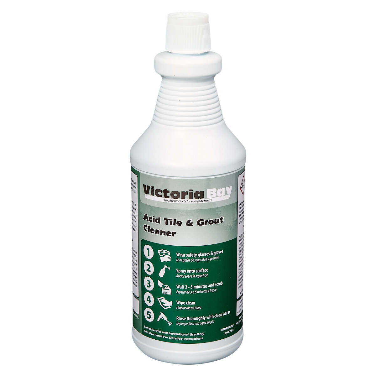 Victoria Bay Acid Tile & Grout Cleaner 32 FLOZ 12/Case