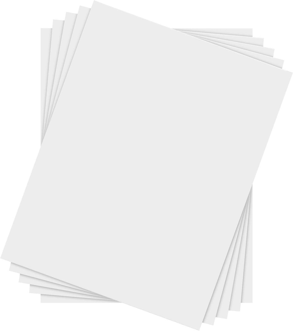 Solid Bleached Sulfate (SBS) Board 8.5X11 IN White 1/Each