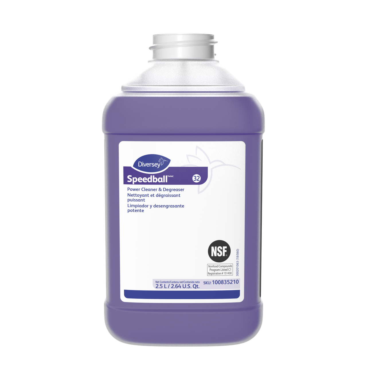 Speedball Citrus Scent Degreaser All Purpose Cleaner 2.5 L Multi Surface Heavy Duty Liquid RTU Non-Butyl For J-Fill® 2/Case