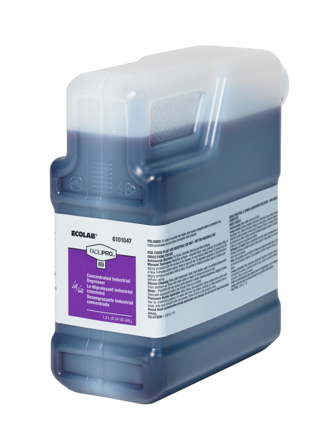 FaciliPro Citrus Scent Degreaser 1.3 L Heavy Duty Caustic Concentrate 2/Case