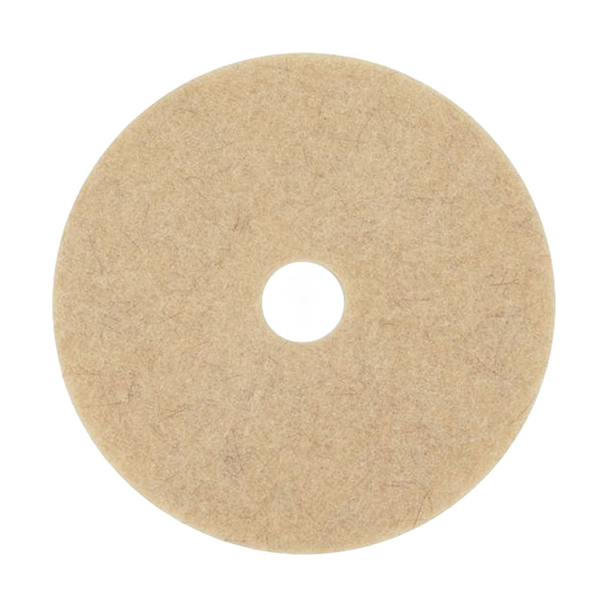 Victoria Bay Burnishing Pad 20 IN Beige Natural Fiber 5/Case