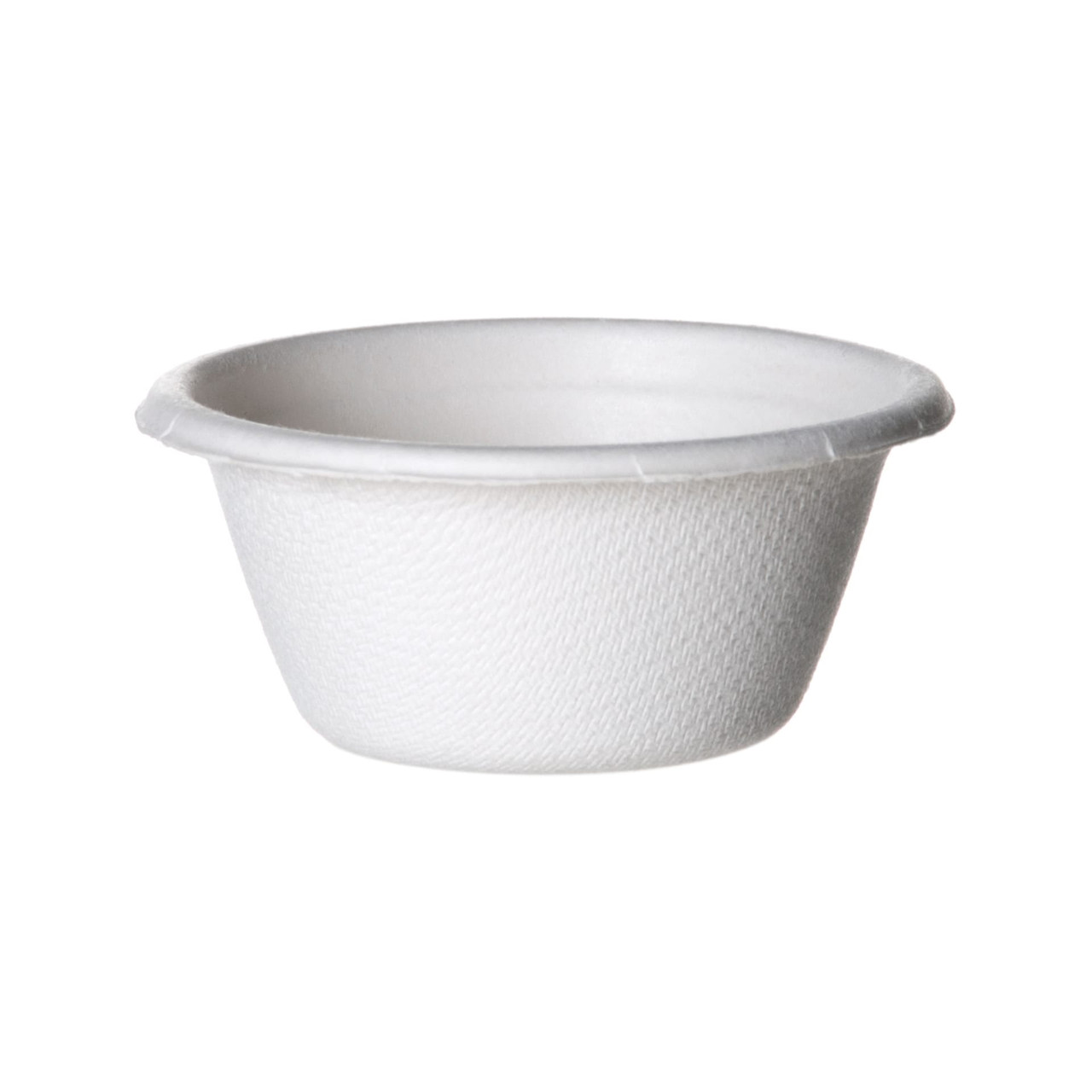 Souffle & Portion Cup 2 OZ Sugarcane 2500/Case