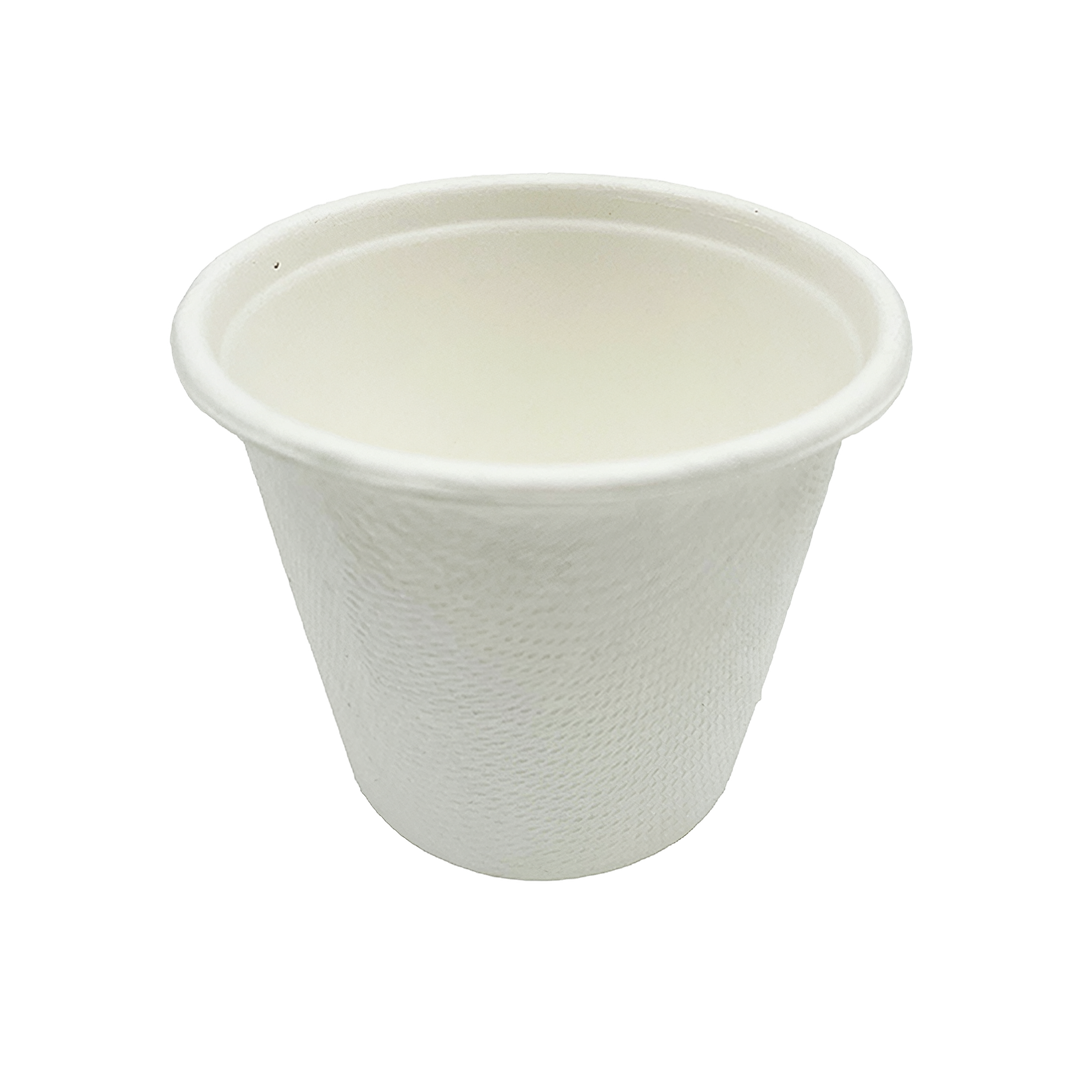 Victoria Bay Souffle & Portion Cup 4 OZ Molded Fiber Brown Round 1000/Case