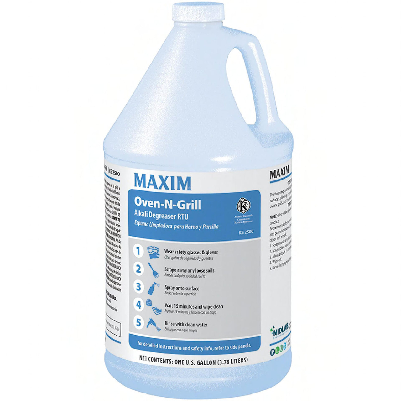 Oven & Grill Cleaner 1 GAL 4/Case