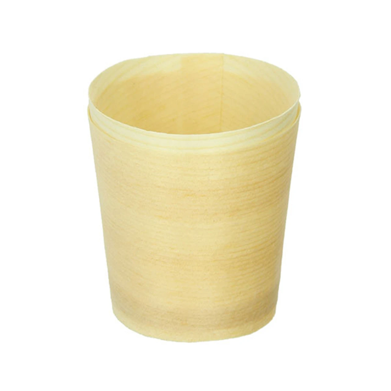 Souffle & Portion Cup 2 OZ Wood Natural Round 50 Count/Pack 5 Packs/Case 250 Count/Case