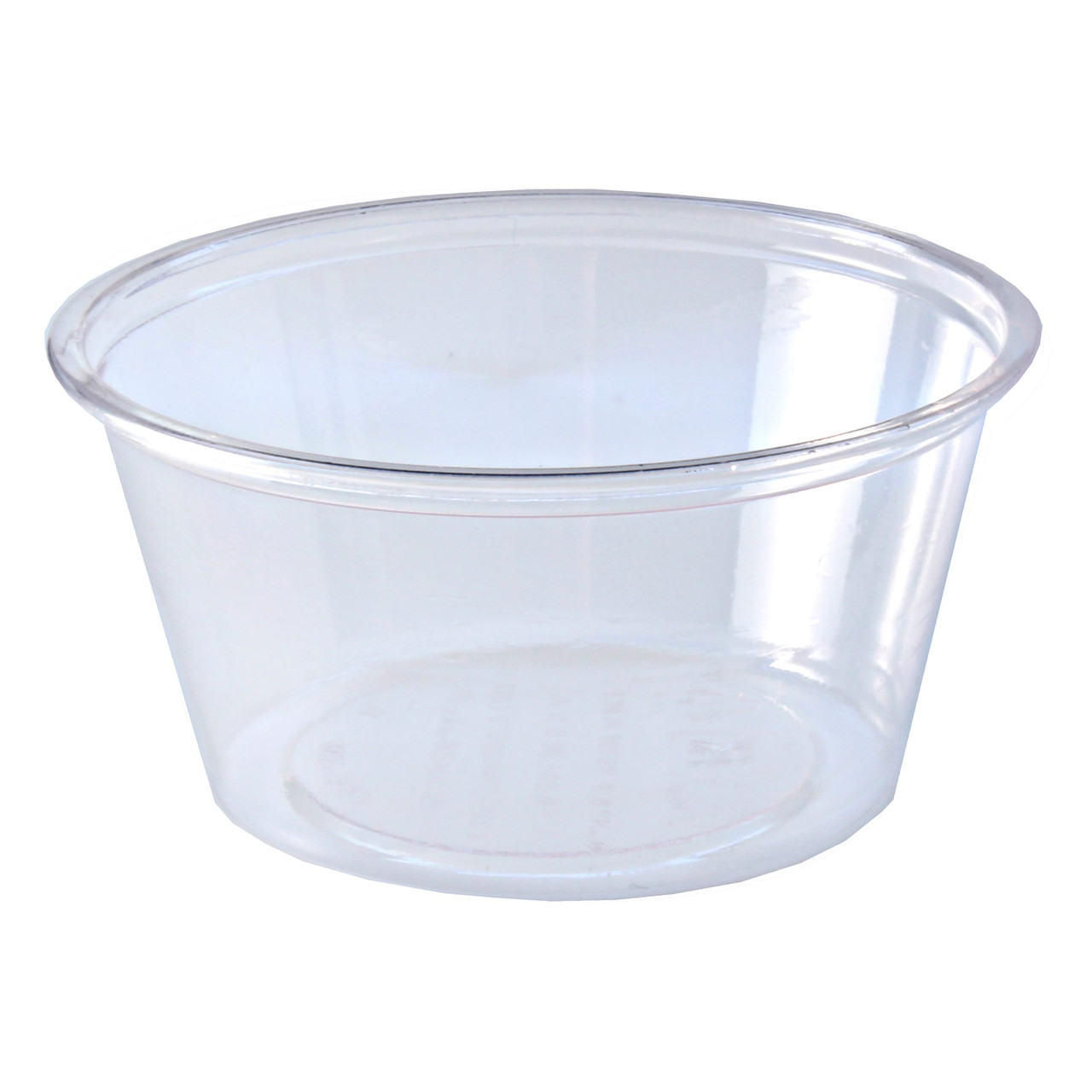 Greenware® Souffle & Portion Cup 2 OZ PLA Clear 2000 Count/Case