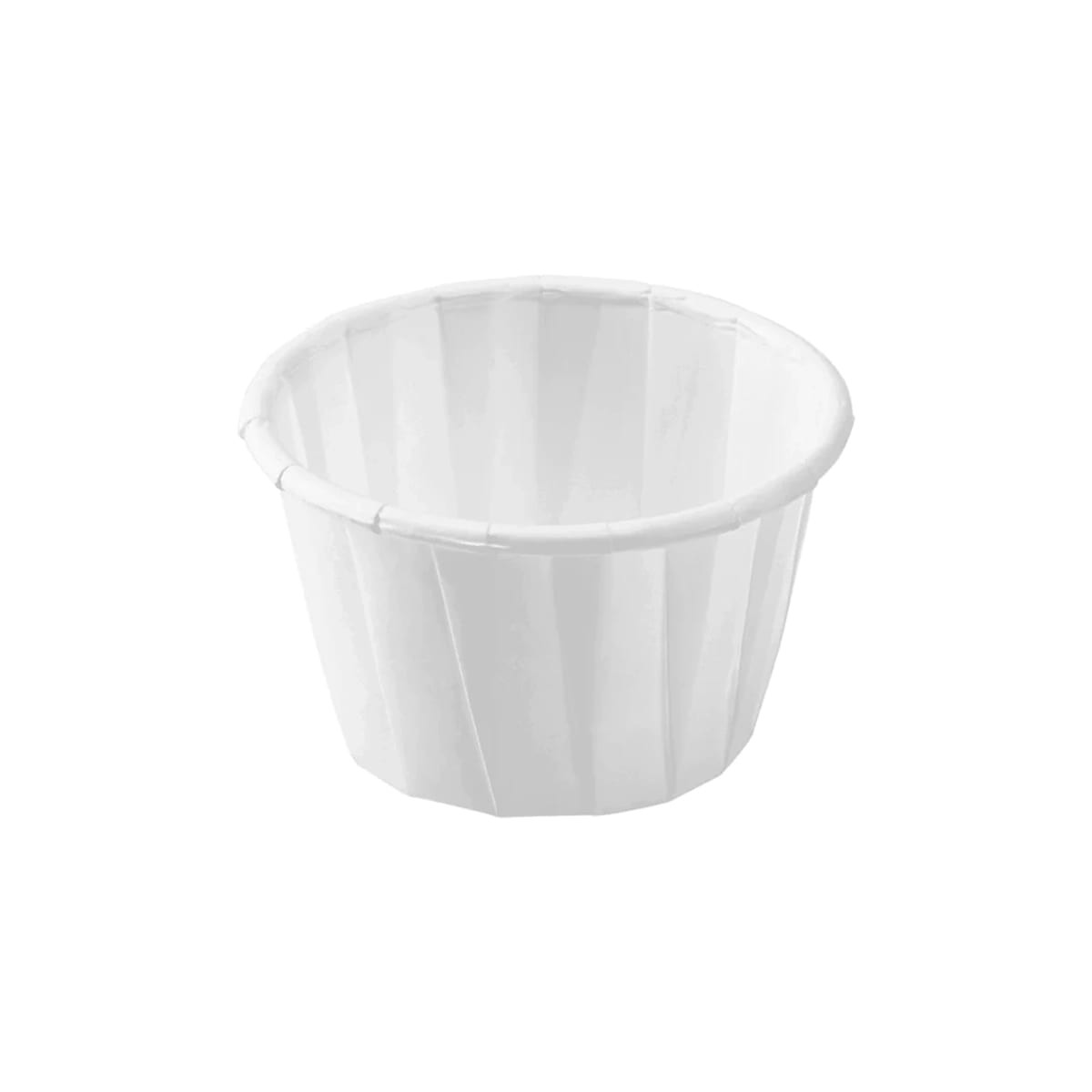 Souffle & Portion Cup 1.25 OZ Paper White 5000/Case