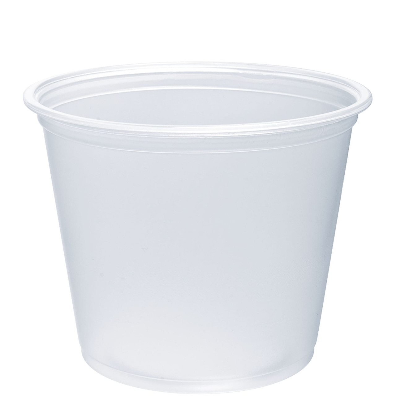 Dart® Conex Complements® Souffle & Portion Cup 5.5 OZ PP Clear Round 125 Count/Pack 20 Packs/Case 2500 Count/Case