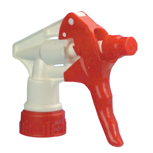 Trigger Sprayer 9 IN Plastic White Red 1/Each