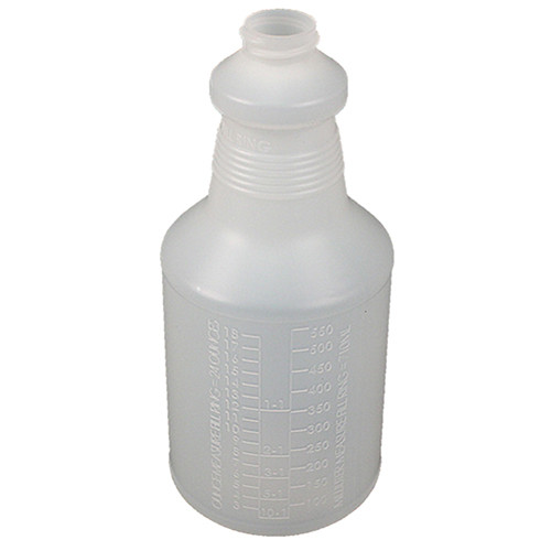 Impact® Spray Bottle 24 OZ HDPE Translucent Graduations Grooved 1/Each