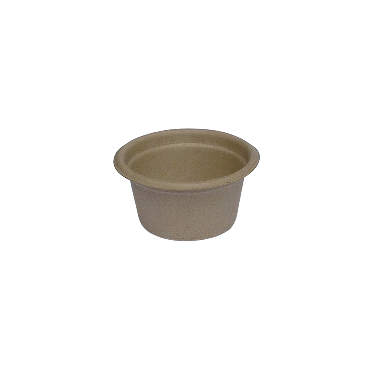 Souffle & Portion Cup 2 OZ Plant Fiber Round 2500/Case