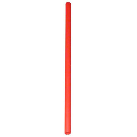 Poly King® Giant Straw 7.75 IN Red Unwrapped 1500/Case