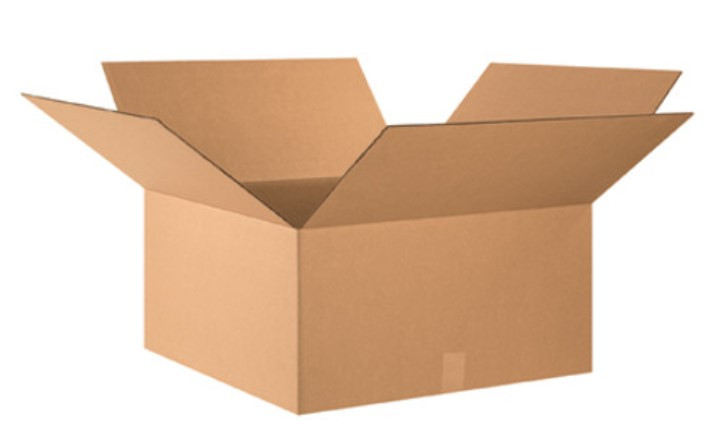 Regular Slotted Container (RSC) 24X24X12 IN Corrugated Cardboard 32ECT 25 Count/Bundle 125 Count/Pallet