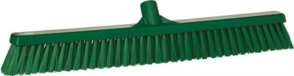 Vikan® Multi-Purpose Broom 24X2.8X4.9 IN Green PP Polyester Stainless Steel 1/Each
