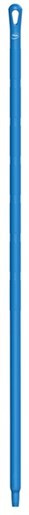 Vikan® Ultra Hygiene Multi-Purpose Broom 59.1X1.3X1.3 IN 59IN Blue PP Glass 1/Each