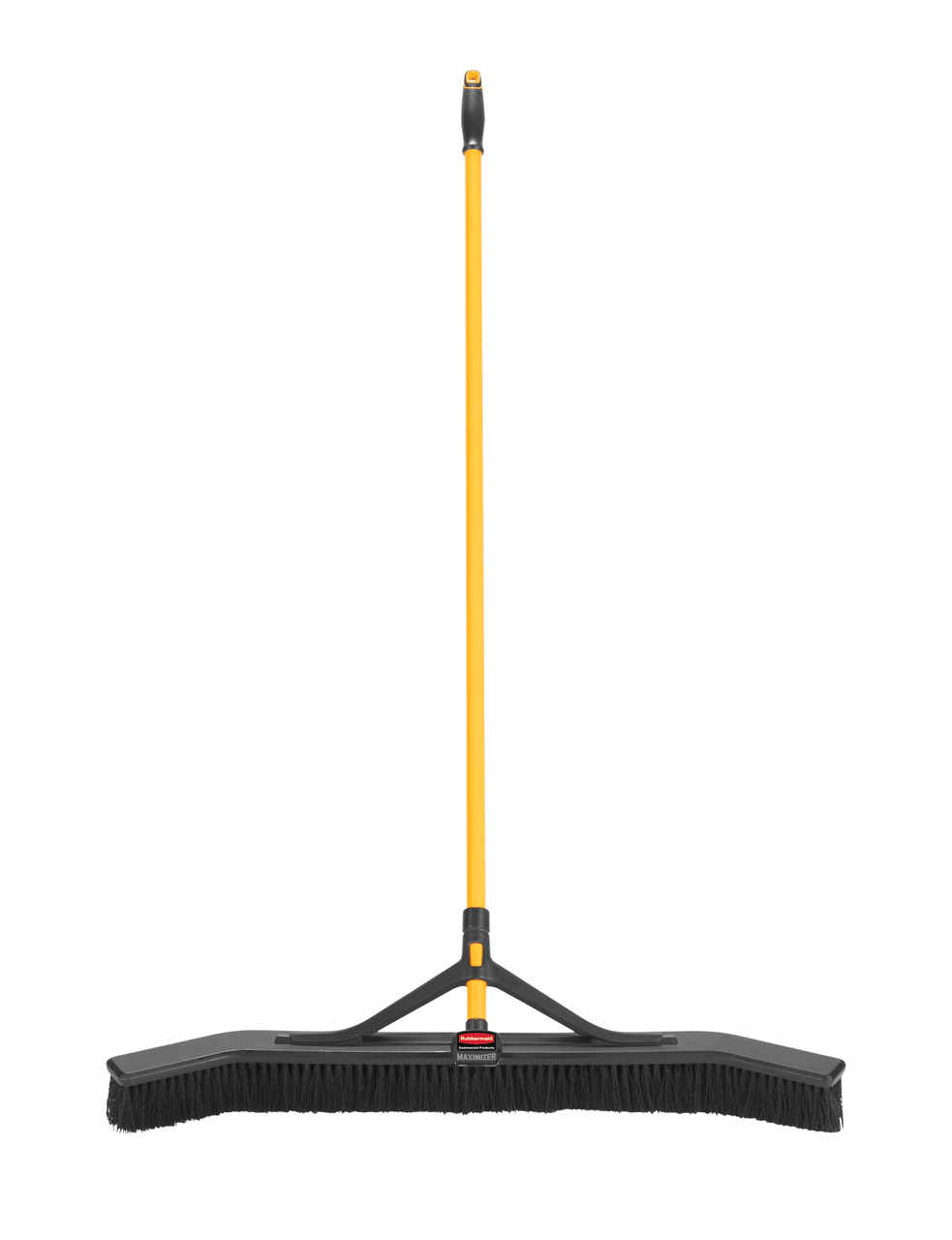 Maximizer™ Broom 58X34 IN Yellow Black PP Steel 1/Each