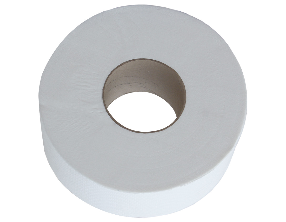 Toilet Paper & Tissue Roll 3.5IN X1000FT 2PLY Jumbo Jr (JRT) Premium 9IN Core Diameter 12 Rolls/Case