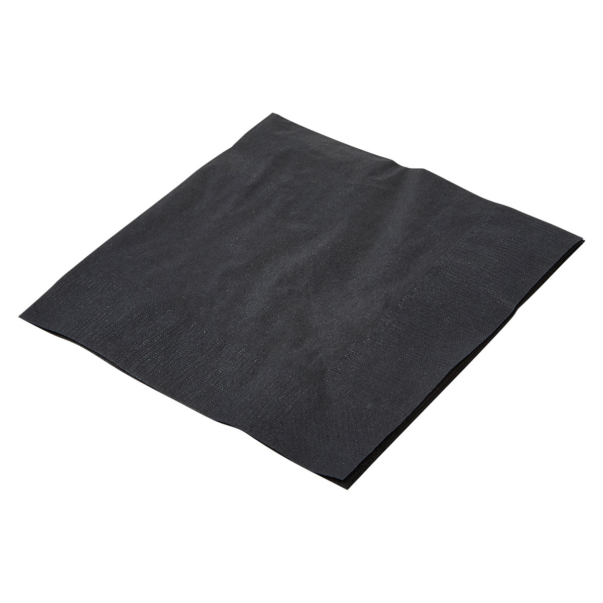 Victoria Bay Beverage Napkins 9X9 IN Black 2PLY 250 Count/Pack 4 Packs/Case 1000 Count/Case