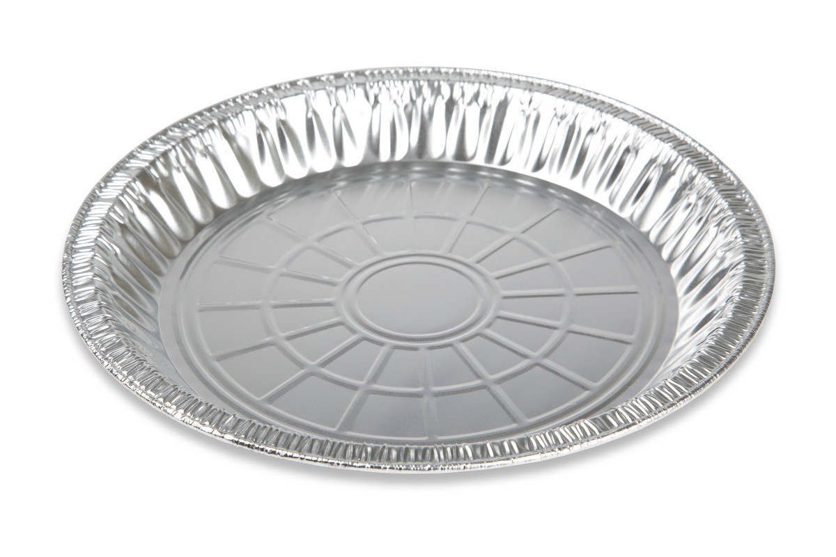 Pie Plate Medium (MED) 22 OZ 9 IN Aluminum Round 500/Case