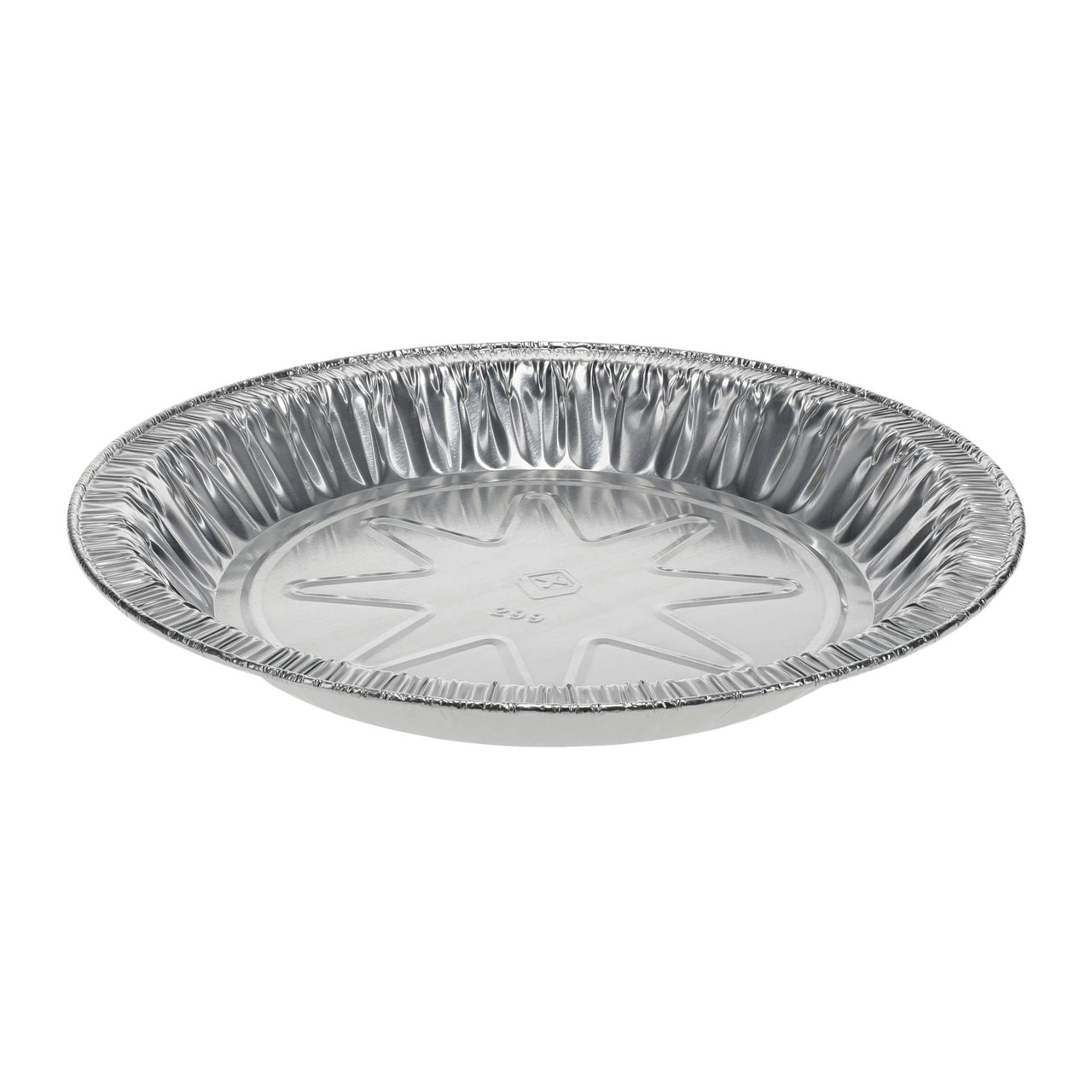 Pie Pan 21 OZ 9X1 IN Aluminum Silver Deep 400/Case