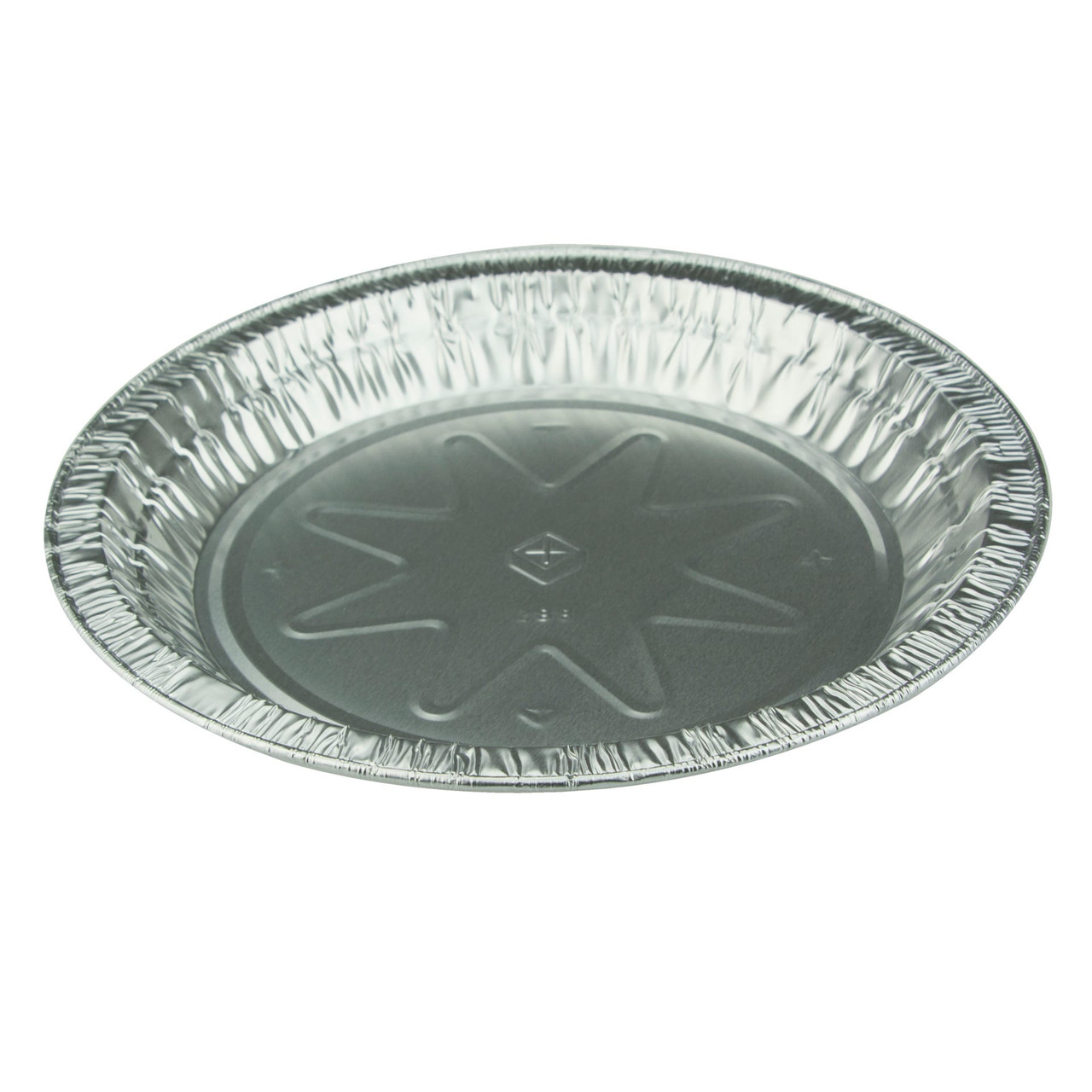Pie Plate Medium (MED) 14 OZ 7.1X0.8 IN Aluminum Silver Round 400/Case