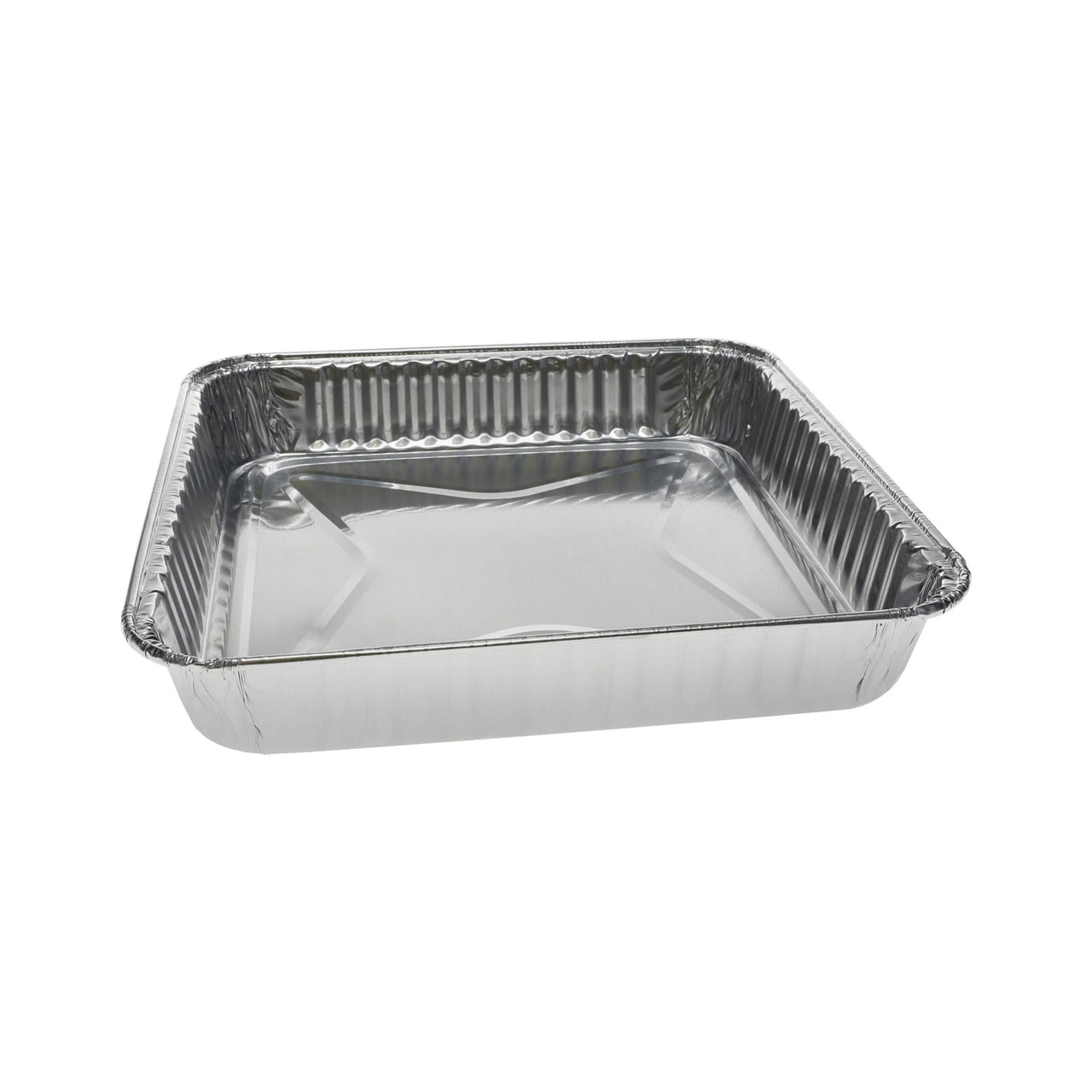 Cake Pan 32.2 OZ 7.4X7.4X1.3 IN Aluminum Silver Square 300/Case