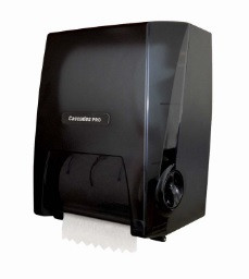 Paper Towel Dispenser Black Universal Touchless 1/Each