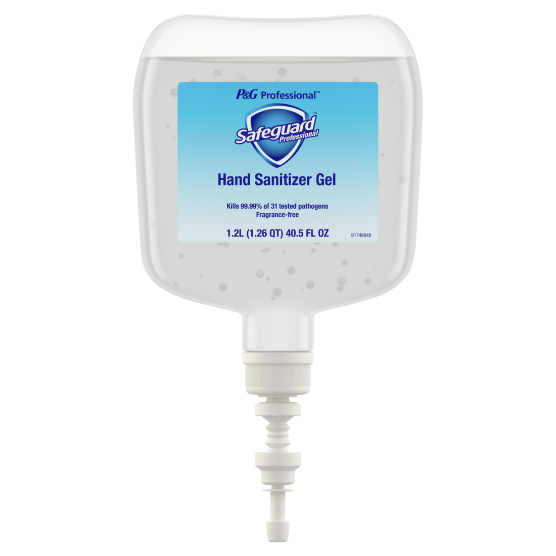 Safeguard Hand Sanitizer Gel 1.2 L Refill 4/Case